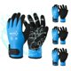 thumbnail image 1 of Guantes de Trabajo DULFINE Impermeables 3 Pares Azul Talla L, 1 of 6