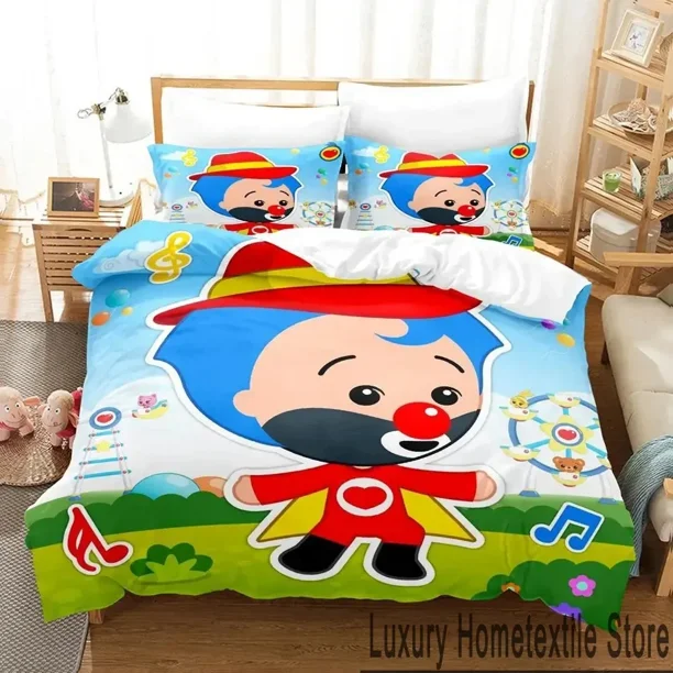 PlimPlim Bedding Set Boys Girls Size Duvet Cover Pillowcase Bed boys Adult Home Textileextile Bed Sheets