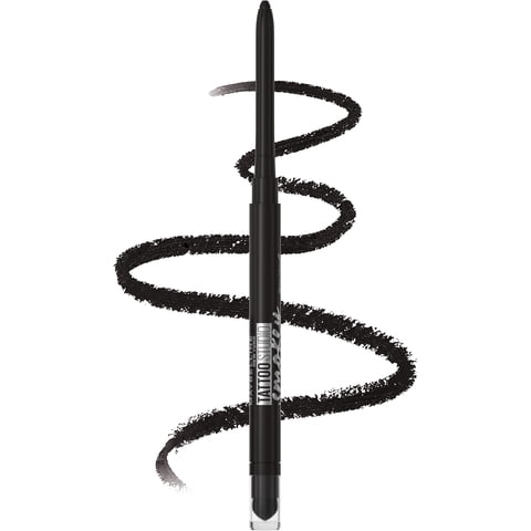 Lápiz Delineador De Ojos Maybelline Tattoostudio Waterproof Black