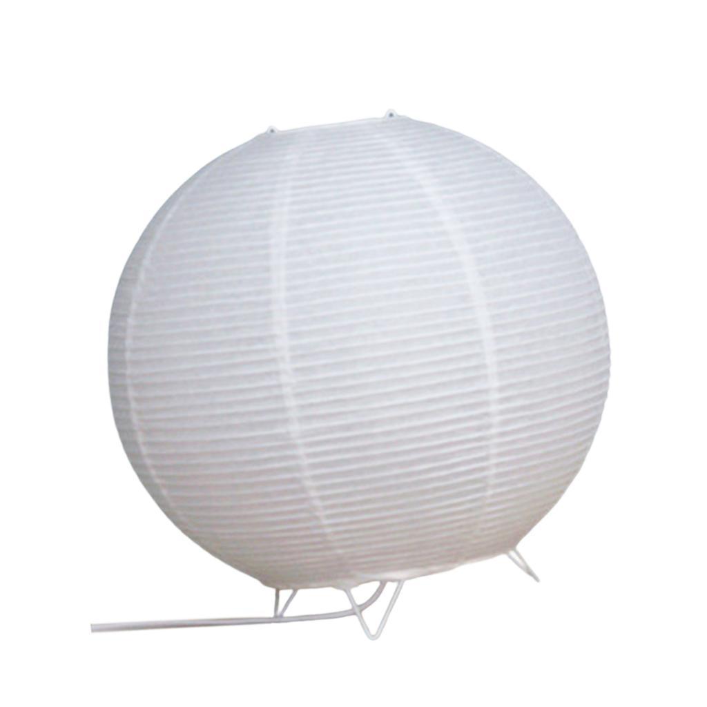 Magideal - Lámpara De Mesa De De Estilo Japonés, Lámpara De Escritorio De Pantalla De Papel Creativa, Lámpara De Papel, Luz De Escritorio Para