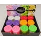thumbnail image 1 of Set de 12 Mini velones de colores con aroma 5x5 cm, 1 of 3