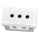 thumbnail image 2 of Pack 10 Modulo Tomacorriente 10A 250V Blanco, 2 of 4