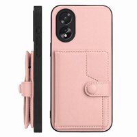 Foxdock Funda Para Oppo A18 4G Con Bloqueo Rfid - Diseño Elegante Con Cierre De Botón