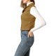 thumbnail image 3 of INSPIRE CHIC Chaleco de Mezclilla sin Mangas para Mujer con Botones Lavados Caqui L, 3 of 7