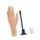 thumbnail image 3 of Mano de práctica de uñas, modelo de entrenamiento de uñas, mano de maniquí de simulación de silicona falsa para organizar la exhibición de estudiantes Mano izquierda, 3 of 5