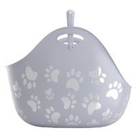 Gigwi - Bandeja Sanitaria De Arena Con Pala Gris Gigwy