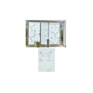 Genérico - Vinilo Para Vidrio Film Empavonado Autoadhesivo Flores