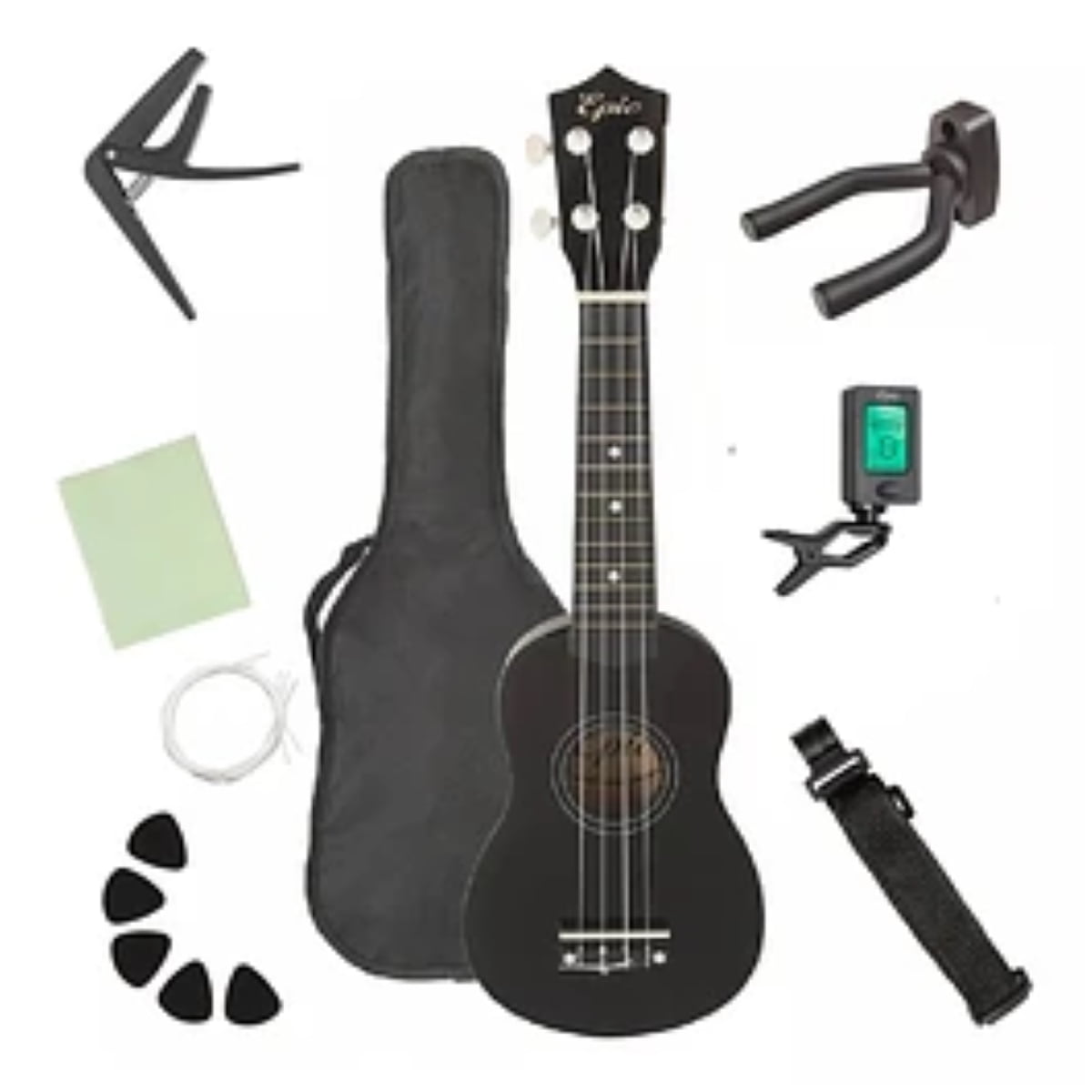 Ukelele Soprano Epic 21p Con Accesorios