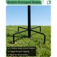 thumbnail image 3 of 13-Inch Metal Bird Bath for Outdoors with 3-Inch-Deep Removable Bowl, 3 of 3