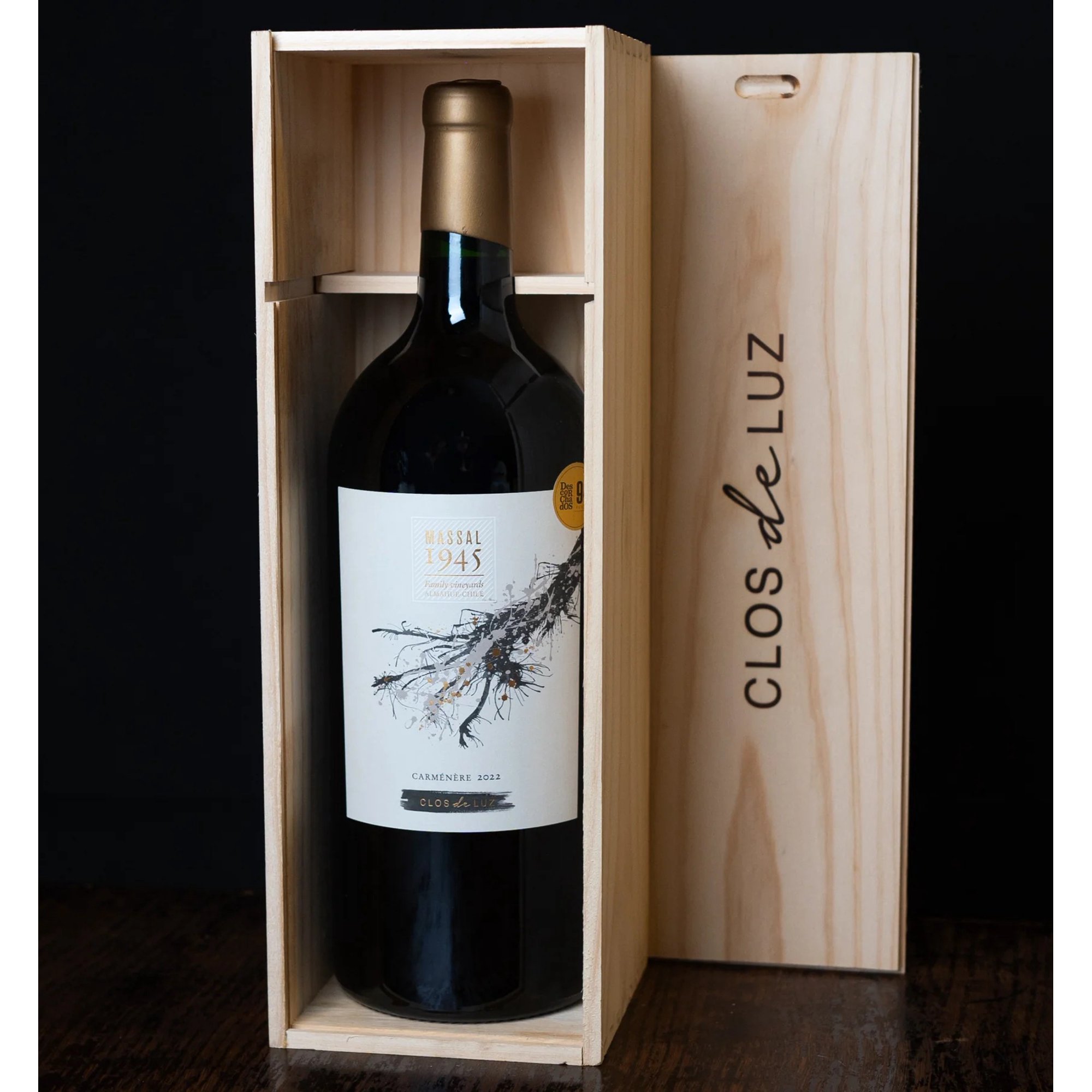 Vino Clos De Luz Massal 1045 Carmenere Magnum 14°