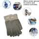 thumbnail image 4 of Guantes de lana de alpaca tejidos con pantalla táctil para mujer, otoño e invierno, cálidos, anticongelantes, forrados con vellón, gruesos y de dedos completos., 4 of 5