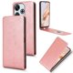 thumbnail image 1 of Funda tipo folio para Xiaomi Redmi Note 13R 5G con soporte magnético y protección para la cámara Oro rosa, 1 of 6