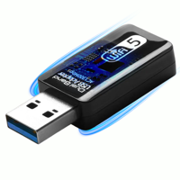 Genérico - Adaptador/Antena Wifi Usb Dual Band 2.4G Y 5G 1300 Mbps