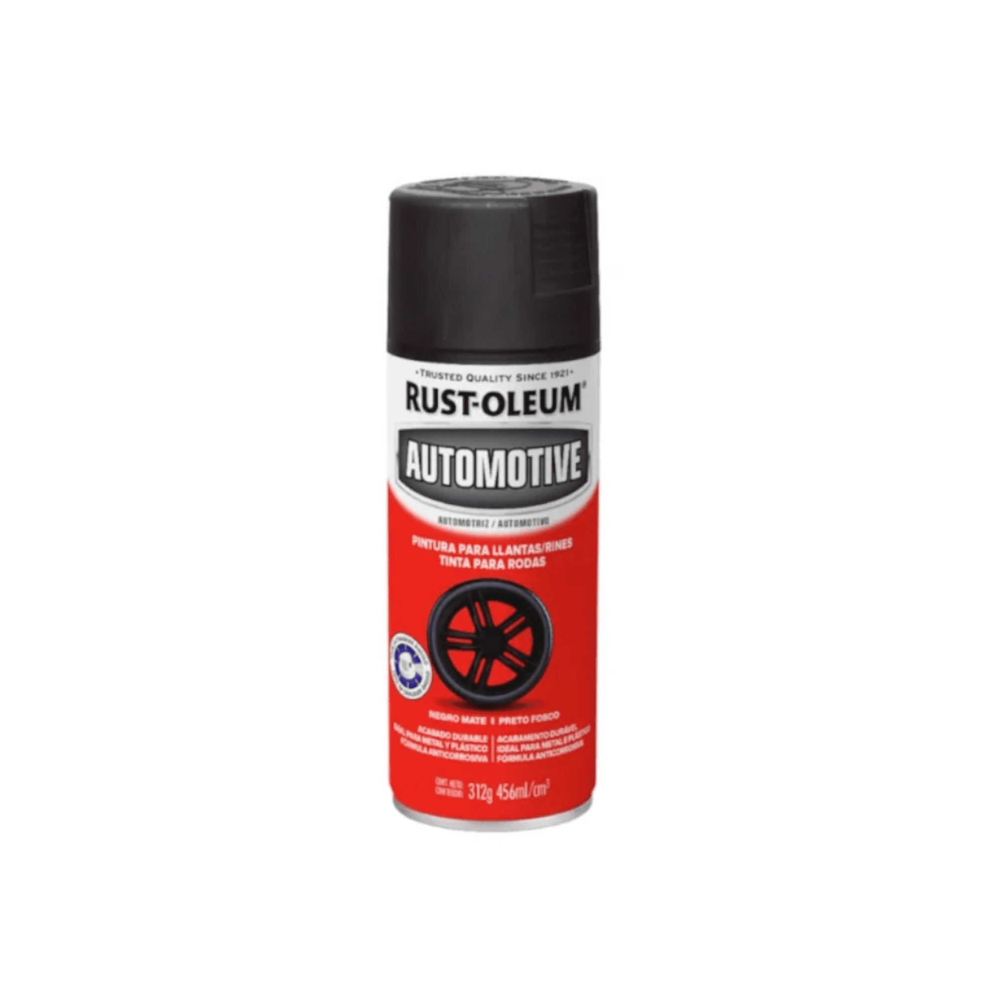 Pintura Para Llantas Rust Oleum Color Negro Mate 312g