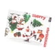 thumbnail image 5 of navidad santa claus mu?eco de nieve árbol de navidad ventana se aferra etiqueta calcomanías decoración, 5 of 5