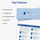thumbnail image 3 of Etiquetas de dirección Avery Sure Feed Technology 140, mate, transparentes, 3 of 9