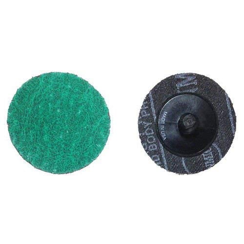 Disco abrasivo ATD de 3 pulgadas con circonio verde, grano 36, paquete de 25 unidades