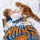 thumbnail image 2 of NEW YORK KNICKS anti-pilling, suave, ligera, esponjosa y acogedora de lujo para hogar y cocina – Perfecta para niños y adultos,120X180cm, 2 of 6