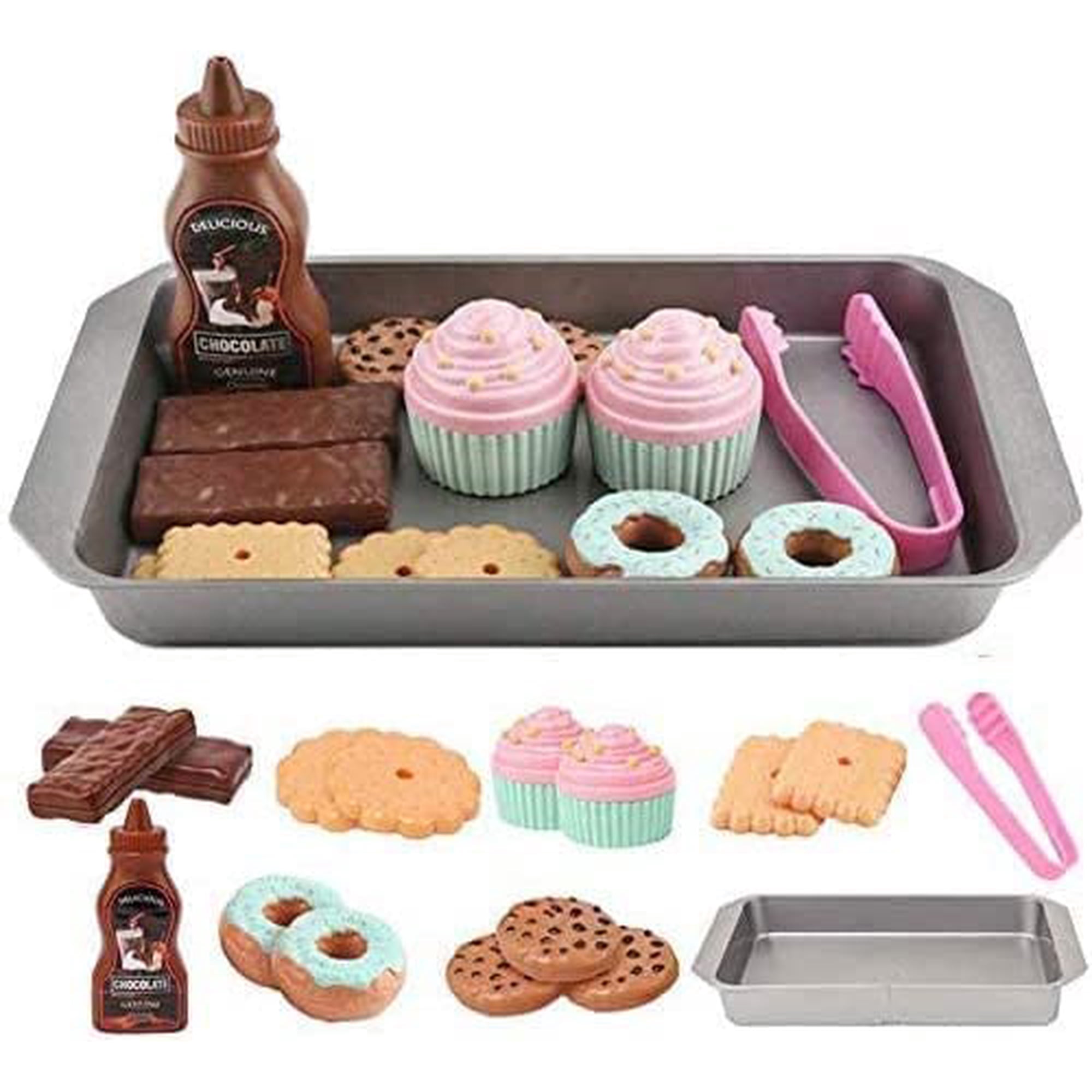 Set De Galletas Elitoky De Play Food Con Galletas Y Magdalenas Para Hornear