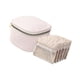 thumbnail image 1 of Joyero Con 6 Bolsillos Transparentes De Terciopelo Para Anillos, Color Rosa, Ideal Para Ni?as., 1 of 5