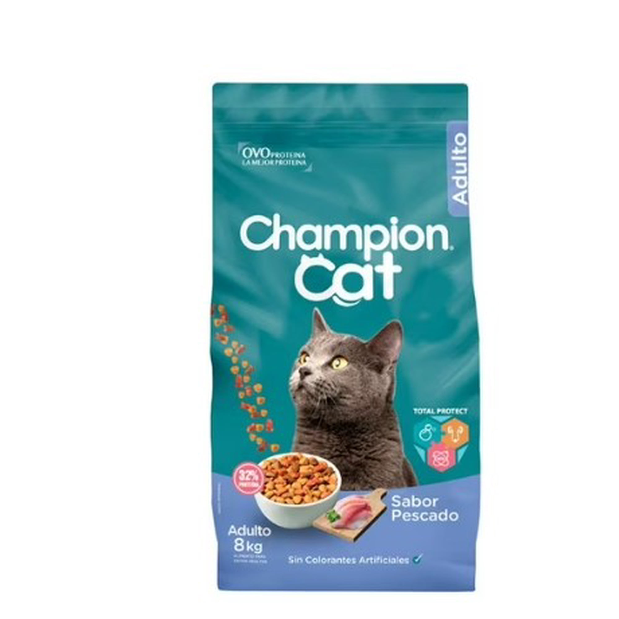 Champion Cat Pescado Adulto 8 Kg