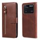 thumbnail image 1 of Funda con Cremallera para Xiaomi POCO M4 PRO 4G, Carcasa Cartera de Cuero PU con Soporte y Tarjetero, 1 of 6