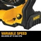 thumbnail image 3 of Ventilador de sitio de trabajo DEWALT 20V MAX inalámbrico portátil Bare Tool DCE512B, 3 of 3
