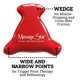 thumbnail image 5 of Herramienta de masaje Acuforce Massage Star para terapeutas y para el hogar, 5 of 6