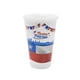 thumbnail image 1 of Vaso de Ceramica Bandera Chilena con Tapa 550ml Cotillon, 1 of 3