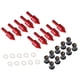 thumbnail image 5 of 10 X Universal Parabrisas Parabrisas Spike Pernos M5 Tornillo Bien Tuercas Rojo, 5 of 5