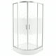 thumbnail image 2 of Shower Door Curvo Elegant Joytek Mosaicos Blancos con Receptáculo 90x90 cm, 2 of 3