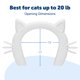 thumbnail image 5 of Puerta interior para gatos PetSafe que nunca se oxida para gatos de hasta 20 kg, 5 of 6