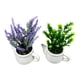 thumbnail image 2 of Macetero tetera con planta aritficial, producto surtido 1 un, 2 of 6