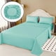thumbnail image 1 of Juego De Sabanas 100% Algodón De King + 1 Funda Para Almohada 50x70cm Menta, 1 of 3