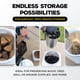 thumbnail image 4 of Contenedor Para Almacenar Alimento Para Mascotas Vittles Vault 13 6 Kg Gris, 4 of 9