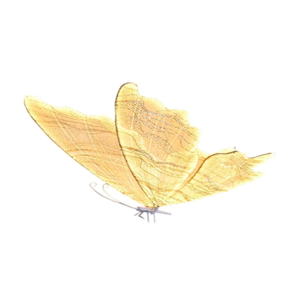 Decoración de boda de la luz colgante de mariposa Diy Romántico Propiedades de fotografía Unión Lámpara de lámpara para el cumpleaños del festival Luz cálida de 60 cm