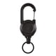 thumbnail image 4 of Mosquetón Llavero Clave Cuerda de seguridad Ligero Hebilla rápida Multifuncional Antipérdida Rotación de 360 grados Espesor para bolsas Herramienta al , negro, 4 of 5