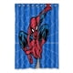 thumbnail image 1 of Cortina de ducha de Spider-Man con ganchos (122 x 183 cm), 1 of 3