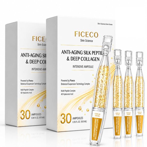 Suero Ficeco con Péptidos de Cobre 60 Viales – Hidratante