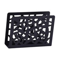 Bothyi - Servilletero De Acero Inoxidable Independiente Para Encimeras De Mesa De Picnic Caseras Negro