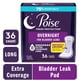 thumbnail image 1 of Toallas Poise para Incontinencia Nocturna, 36 Unidades, 8 Gotas, Extra Cobertura, 1 of 3