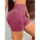thumbnail image 1 of Calza Short Deportivo Mujer Push Up Frunce Tiro Alto Gym 005, 1 of 4