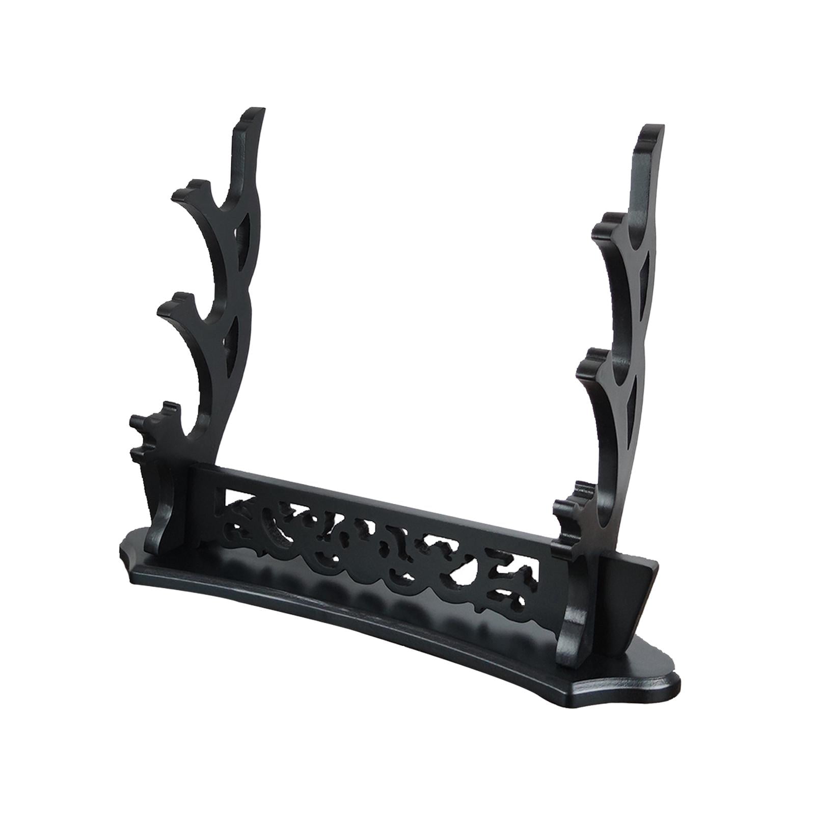 Bothyi - Soporte De Madera Maciza Para Escritorio, Soporte Para Tanto Wakizashi, 3 Capas