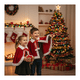 thumbnail image 1 of Capa De Navidad Infantil Talla Única Rojo Santa Papa Noel Navidad 2025, 1 of 5