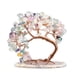 thumbnail image 3 of Fortuna De La Decoración Del Hogar Del árbol De La Piedra Preciosa Del Cuarzo Rosa Para El Fluorita Del Hogar De La Boda Del Coche, 3 of 5