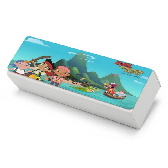 Jake y los Piratas de Nunca Jamás Estuche Rígido para Gafas de Cuero