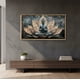 thumbnail image 1 of Cuadro Buda Flor De Loto Pintura Diamond, Marco Dorado 110x60x3cm, 1 of 7