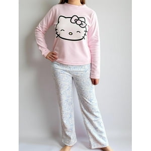 Pijama Micropolar Mujer Hello Kitty Rosa S