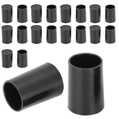 10 Pares De Tapones Para Las Puntas De Los Tacones Altos, De Poliuretano Negro, Para Reparación De Zapatos, Diámetro Interior De 11 Mm