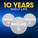 thumbnail image 3 of Batería Philips CR2032 Litio Coin de 3 V, paquete de 12, 3 of 8